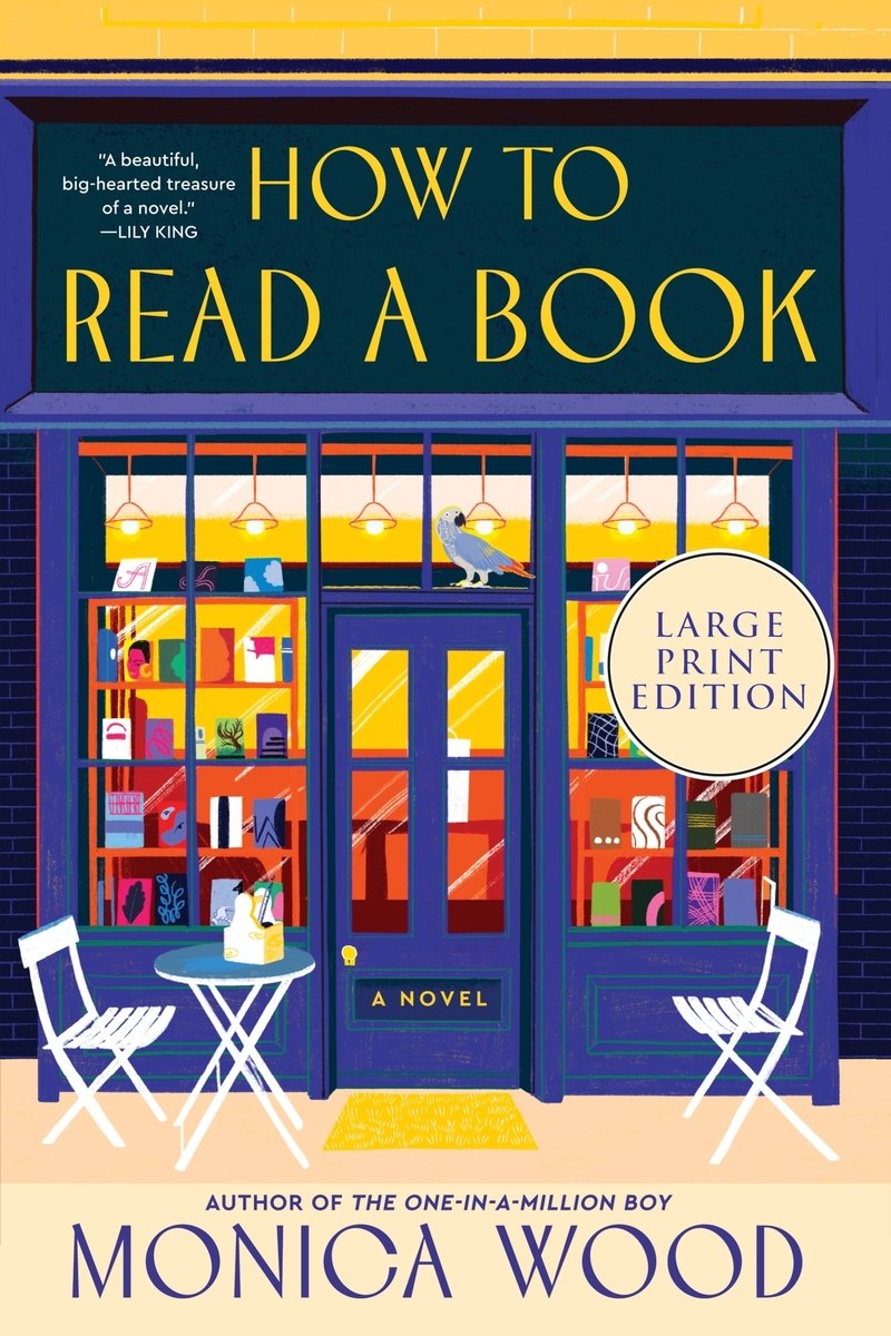image from How to Read a Book by Monica Wood