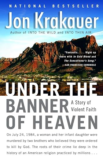 image from Under the Banner of Heaven by Jon Krakauer