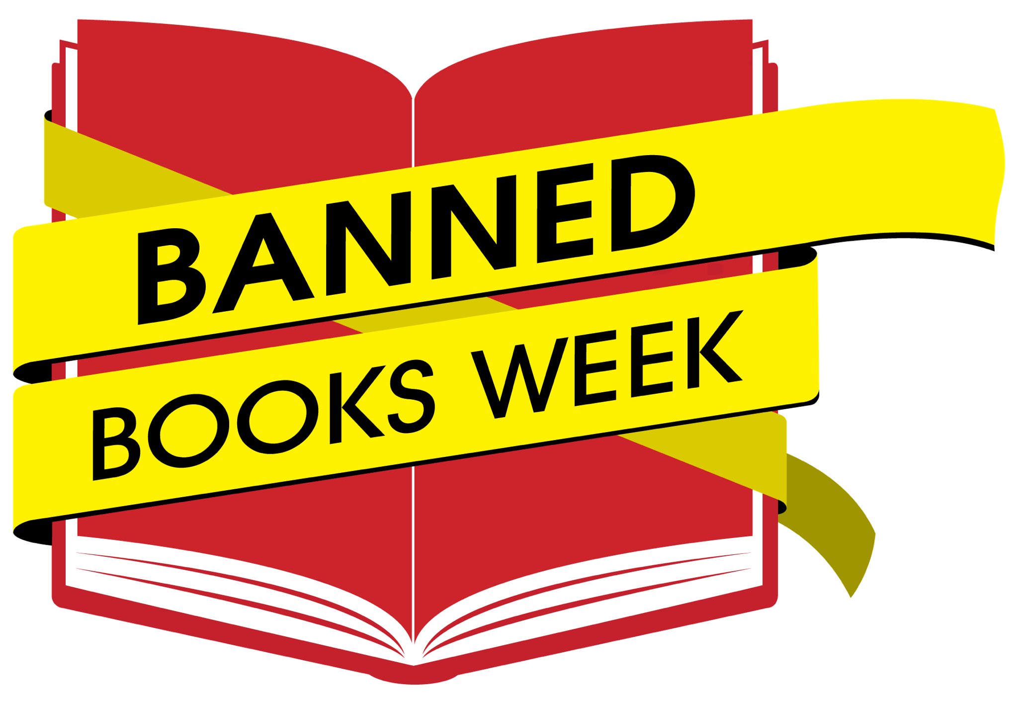 image from Banned Books Week (Last week of September) is an annual awareness campaign promoted by the American Library Association and Amnesty International, that celebrates the freedom to read,draws attention to banned & challenged books, and highlights persecuted individuals.