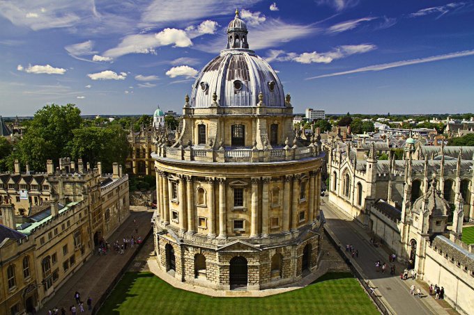 image from The Bodleian Library is the main research library of the University of Oxford. Established by Sir Thomas Bodley and officially opened in 1602, the library is one of the oldest libraries in Europe and the second-largest library in Britain after the British Library.
