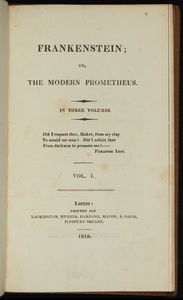image from Mary Shelley began writing “Frankenstein” when she was 18 years old. The book was published two years later in January 1818, about 206 years ago.