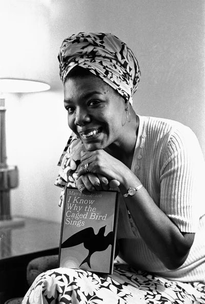 image from Maya Angelou was hired as Hollywood’s first Black woman movie director in 1971 to direct the film adaptation of her 1969 autobiography, I Know Why The Caged Bird Sings.