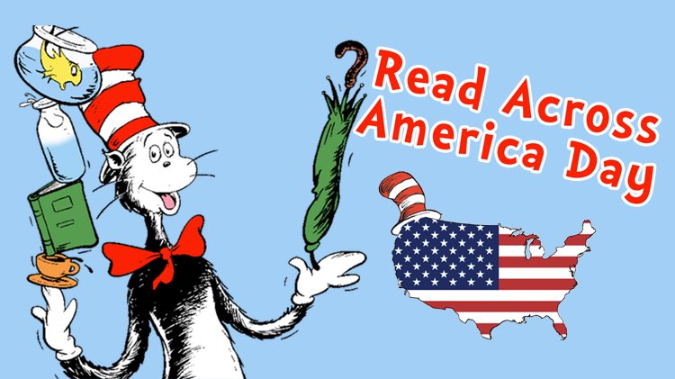 image from March is National Reading Month. March 2 is Read Across America Day, which falls on the birthday of beloved children’s book author Dr. Seuss.