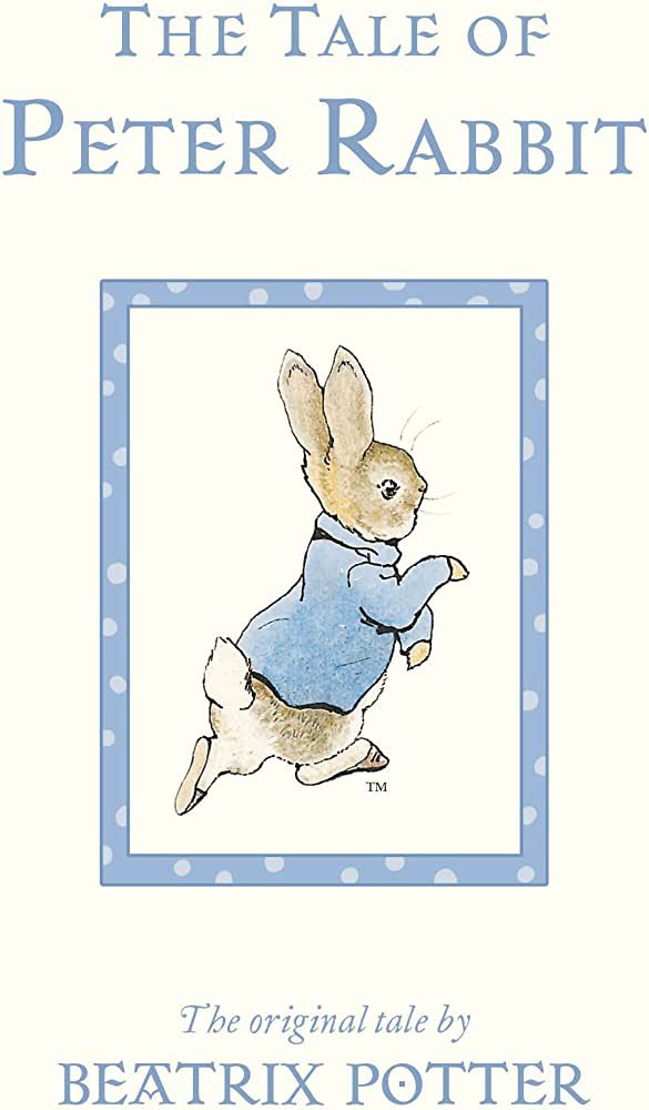 image from The Tale of Peter Rabbit was initially rejected by six publishers, because the author Beatrix Potter was insistent that the book be small enough for a child to hold. So in 1901 Potter used her personal savings to print 250 copies (self publishing). It has now sold 45 million.