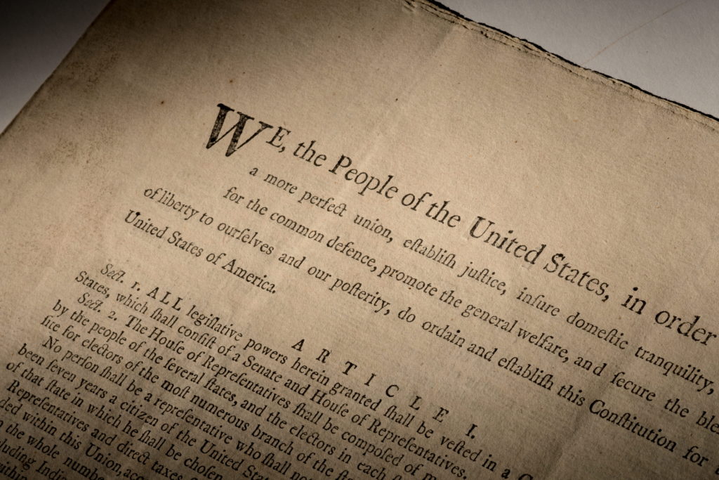 image from In 2021, billionaire investor Kenneth Griffin bought a first-edition copy of the U.S. Constitution for $43.2 million at Sotheby's, setting the record for the most expensive document ever sold at auction. The document is one of 13 known copies and one of only two held in private.